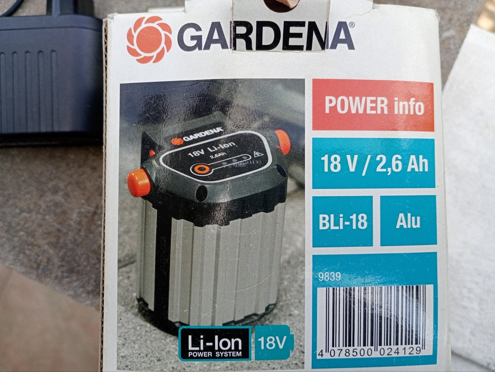 2 batteries Gardena, Ophalen of Verzenden