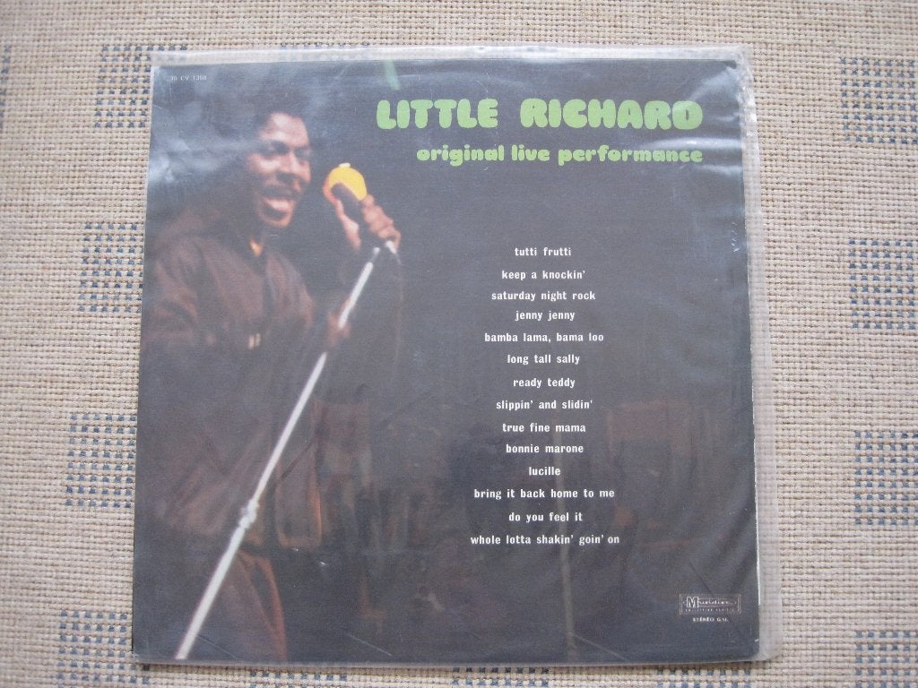 Little Richard - Performance live originale, CD & DVD, Enlèvement ou Envoi, Utilisé, LP, 12 pouces