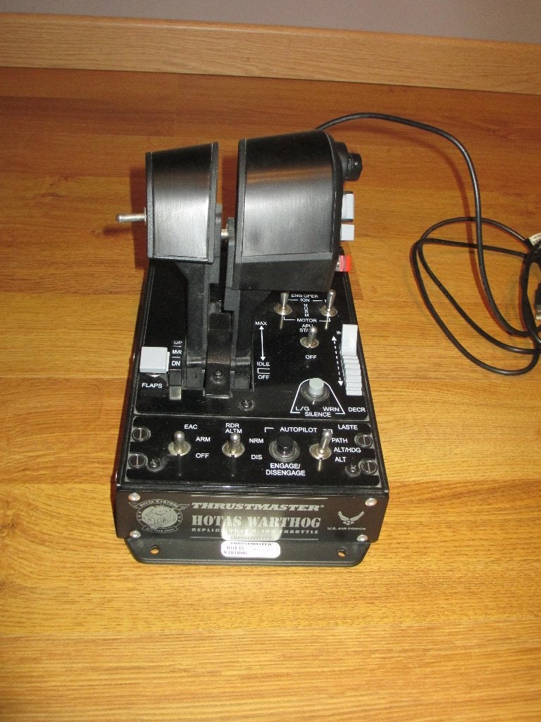 Thrustmaster Hotas Warthog, Verzenden, Zo goed als nieuw, Thrustmaster