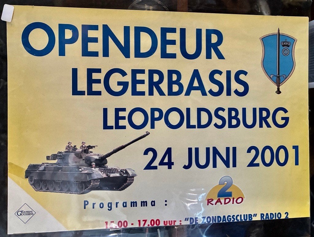 Opendeur Legerbasis Leopoldsburg 2001, Verzamelen, Ophalen of Verzenden, Landmacht