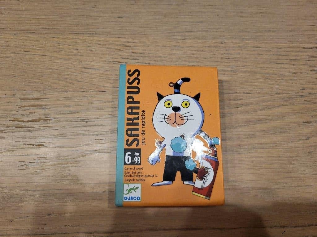 Jeu Sakapuss Djeco, 1 ou 2 joueurs, Enlèvement ou Envoi, Comme neuf, Djeco