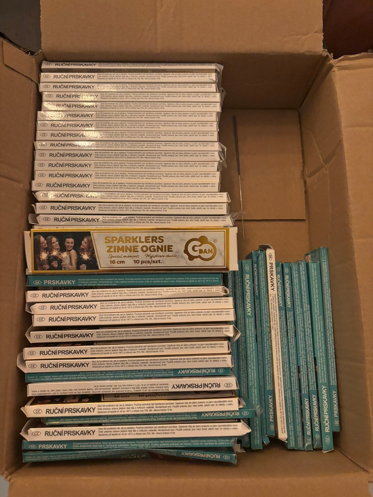 Vuurwerk stokjes +\- 84 x 10 stuks, Ophalen, Nieuw