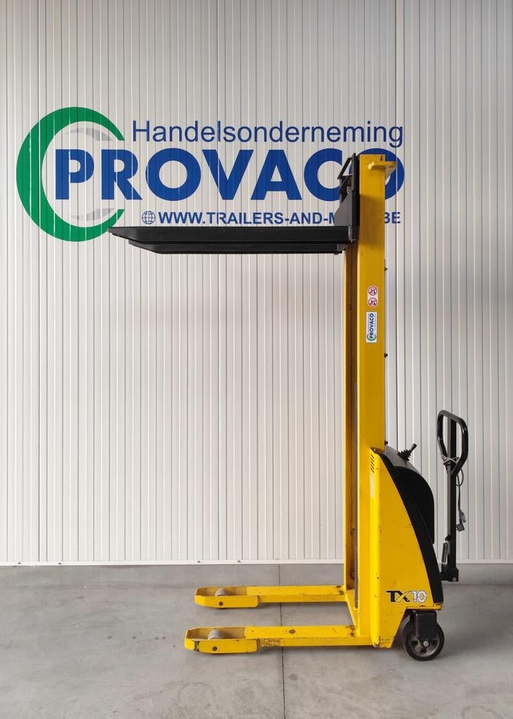 Semi elektrische stapelaar • perfecte staat • 2m hoog, Enlèvement, Électrique, Empileur