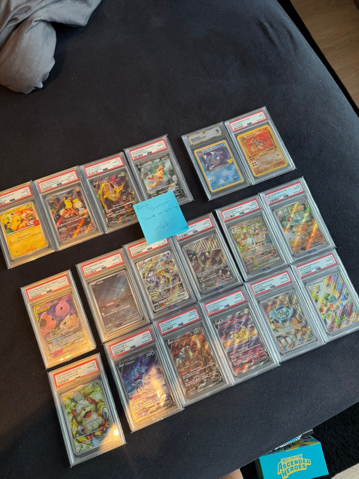 Pokemon / PSA SLABS te koop (zie omschrijving), Hobby en Vrije tijd, Verzamelkaartspellen | Pokémon, Ophalen of Verzenden, Zo goed als nieuw