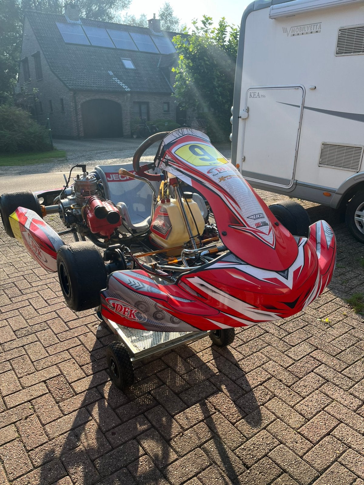 Supershifter 175cc te koop, Sport en Fitness, Karting, Ophalen, Zo goed als nieuw, Kart