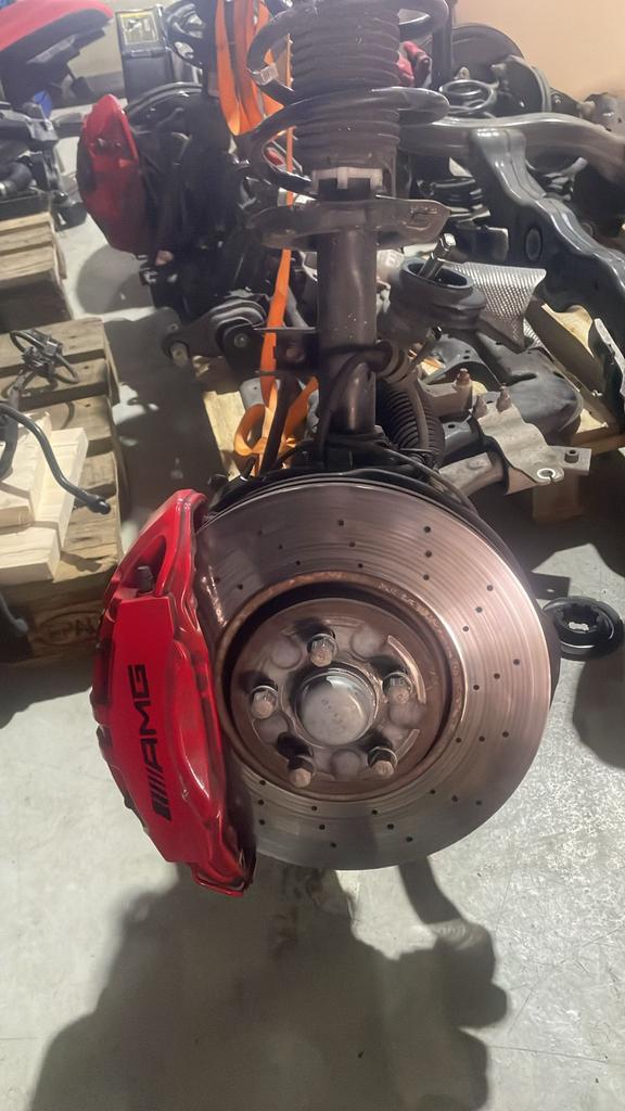 Mercedes A klasse W177 A45 AMG WIELOPHANGING VOOR + Achter, Ophalen, Gebruikt, Mercedes-Benz