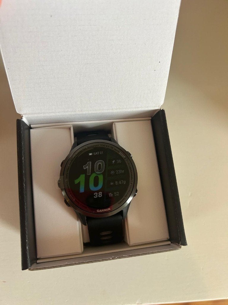 Garmin Fore runner 970, Sports & Fitness, Cardiofréquencemètres, Enlèvement, Neuf, Garmin, Étanche