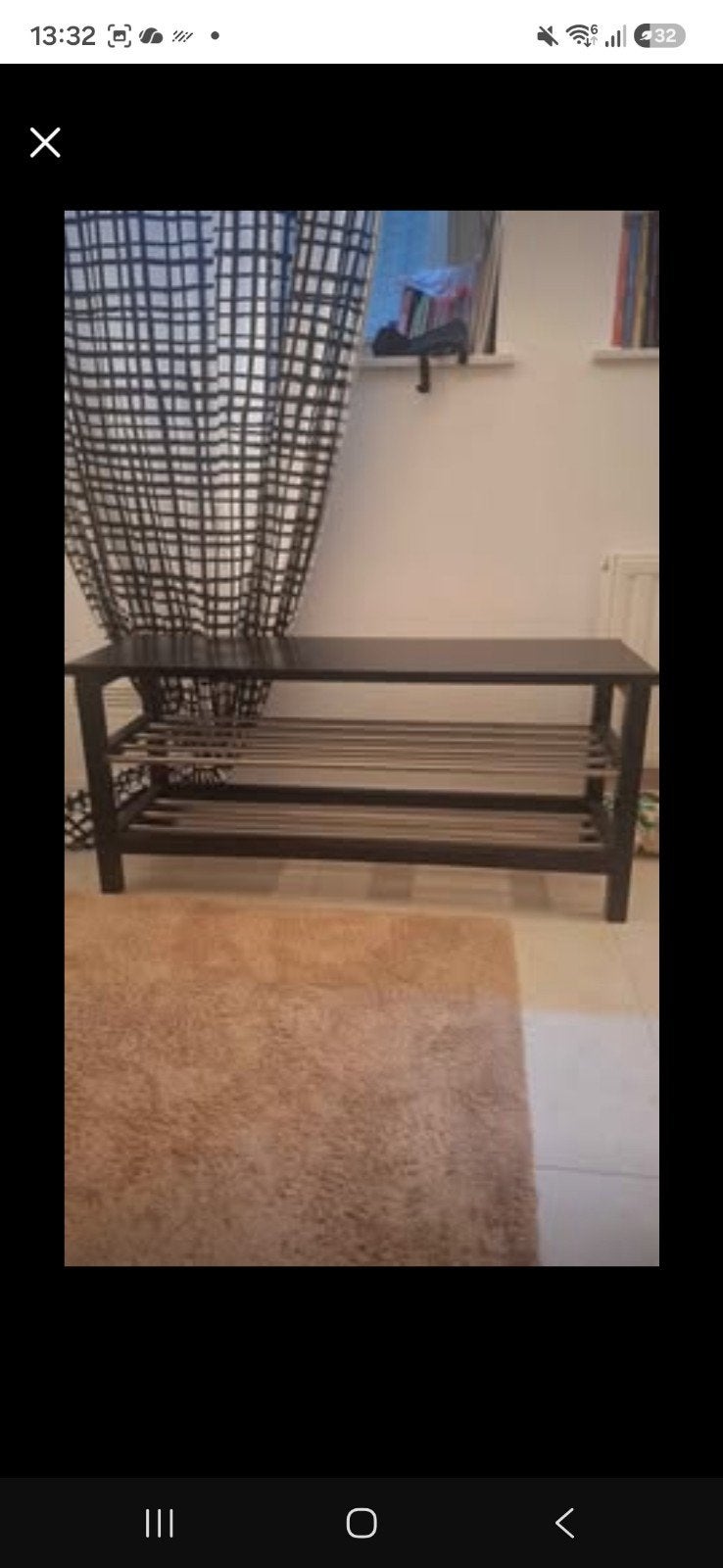 banc rangement chaussures Ikea, Enlèvement, Utilisé