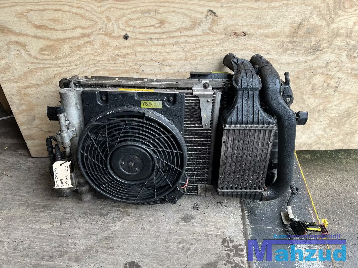 OPEL ZAFIRA A 2.2 DTI Diesel Koelerpakket koelerset 1998-200, Autos : Pièces & Accessoires, Climatisation & Chauffage, Opel, Utilisé