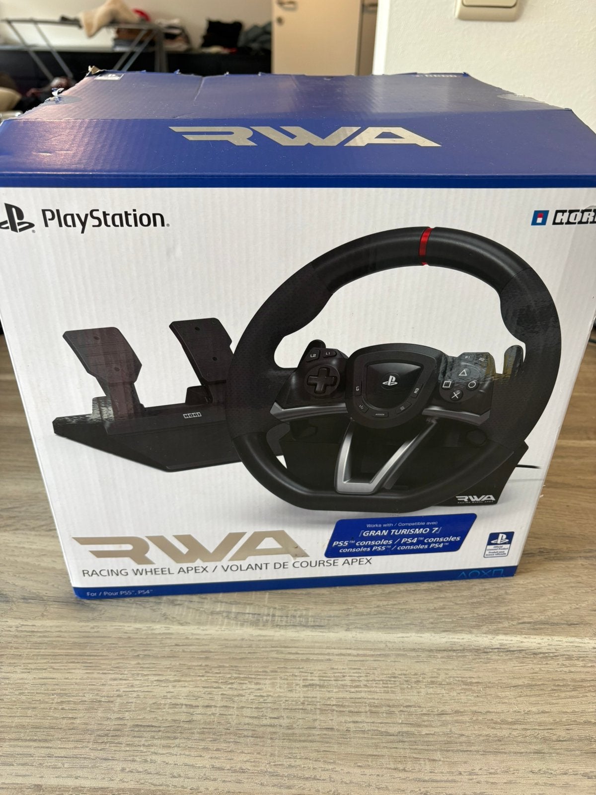 Apex racing wheel voor playstation, Games en Spelcomputers, Ophalen, Zo goed als nieuw