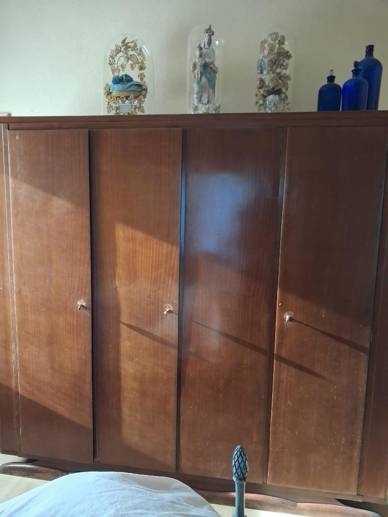 Oude kleerkast / kledingkast, Huis en Inrichting, Ophalen, Met deur(en), Gebruikt, Vintage / klassiek