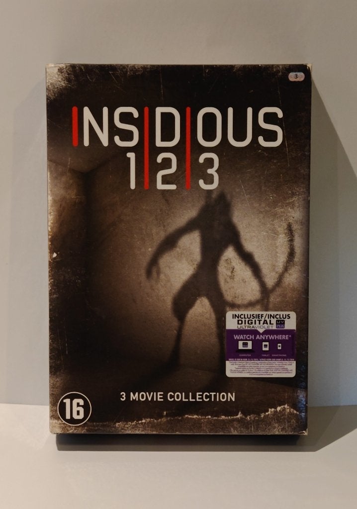 Insidious 1‑2‑3 Complete Horrortrilogie DVD Box set 16+ film, Vanaf 16 jaar, Boxset, Ophalen of Verzenden, Zo goed als nieuw
