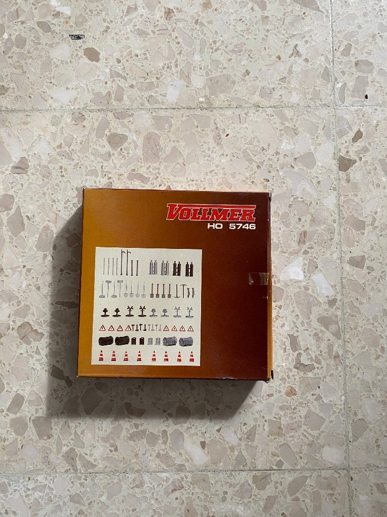 ACCESSOIRES VOOR BRANDWEERMANNEN - VOLLMER - 1:87, Hobby en Vrije tijd, Modeltreinen | H0, Overige merken, Verzenden, Gelijkstroom of Wisselstroom