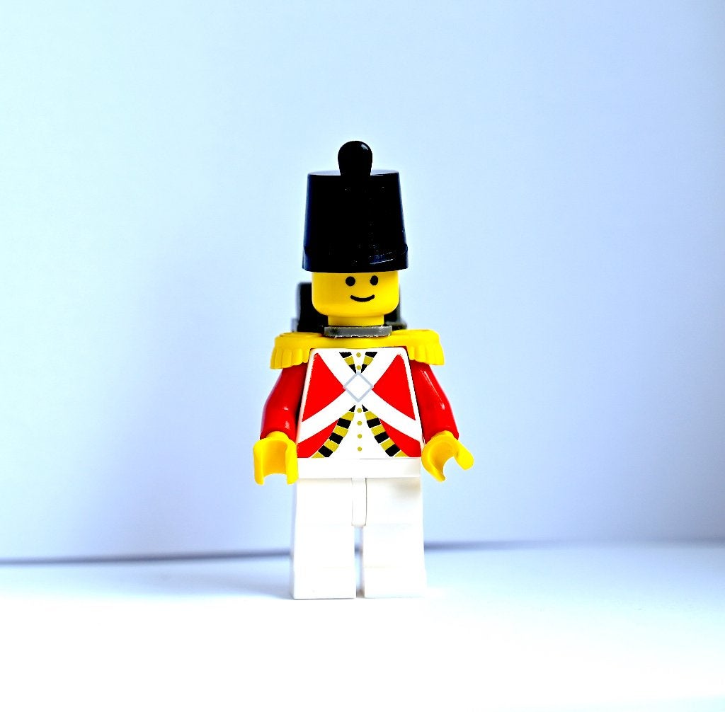 LEGO minifig IMPERIAL GUARD gele epauletten en rugzak -nieuw, Ophalen of Verzenden, Nieuw, Minifiguur, Lego