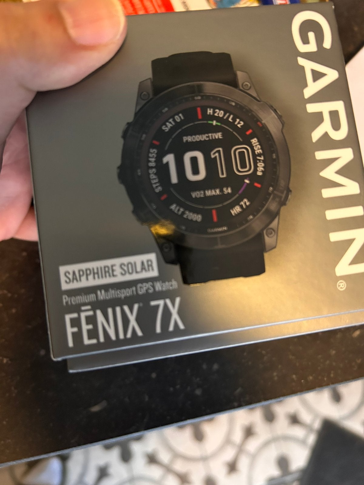 Montre GarminFenix 7x sapphire solar, Bijoux, Sacs & Beauté, Montres de sport, Enlèvement, État, Comme neuf