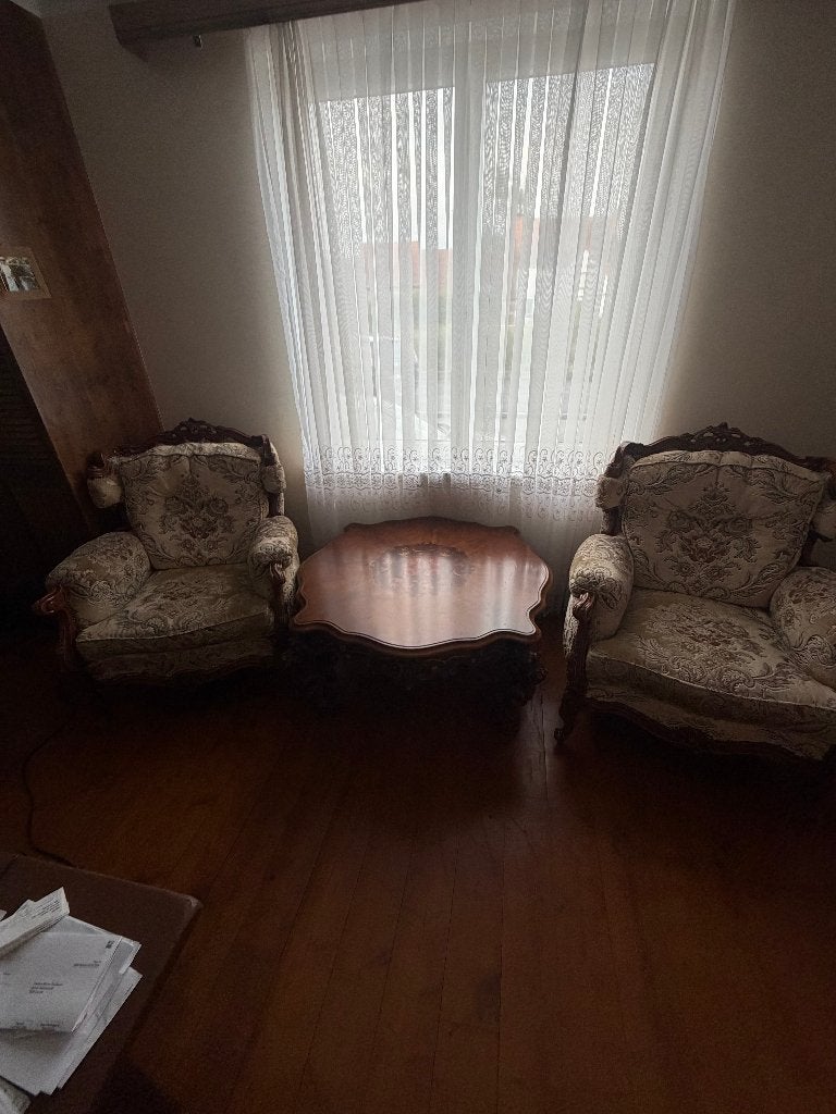Meuble | Fauteuil et table basse, Neuf, Style luxe année 1700-1800, Rond, 50 à 100 cm