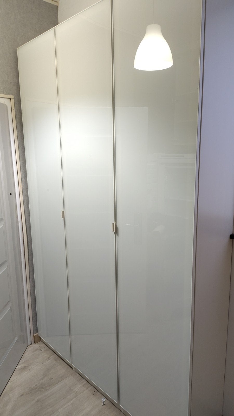 witte Ikea pax voorraadkasten met legplanken, Ophalen, 200 cm of meer, Overige houtsoorten, 200 cm of meer