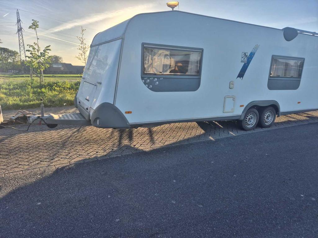 Knaus 750 Eurostar Caravan, Bedrijf, 2000 kg en meer, Knaus