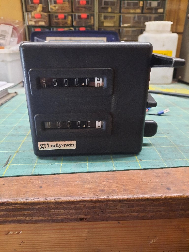 rally tripmeter, Ophalen, Gebruikt