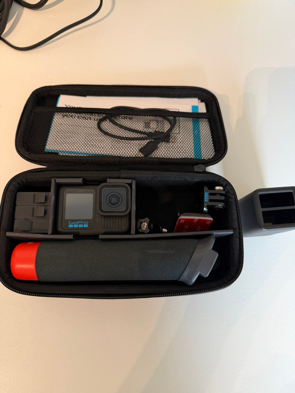Gopro hero 13 met accessoires, Ophalen, Zo goed als nieuw, GoPro