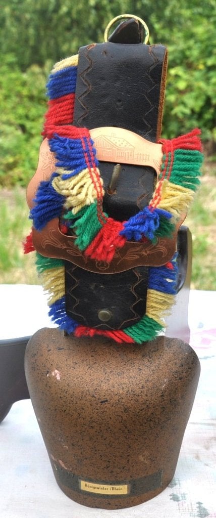 cloche montagnard avec lanière konigswinter/rhein, Collections, Enlèvement ou Envoi, Utilisé