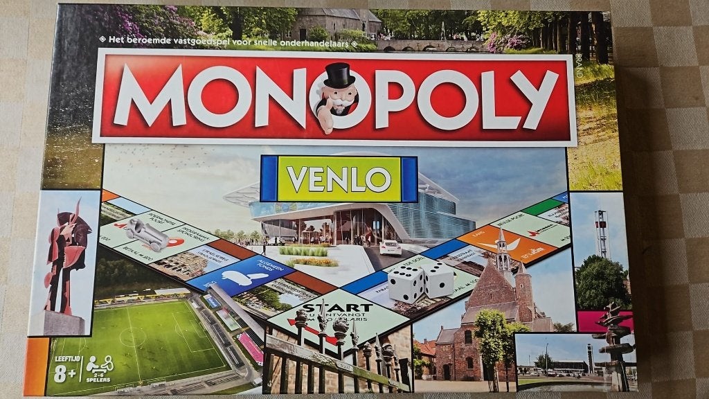jeu de plateau new Monopoly Venlo Monopoly limited NL, 1 ou 2 joueurs, Enlèvement ou Envoi, Neuf, Monopoly