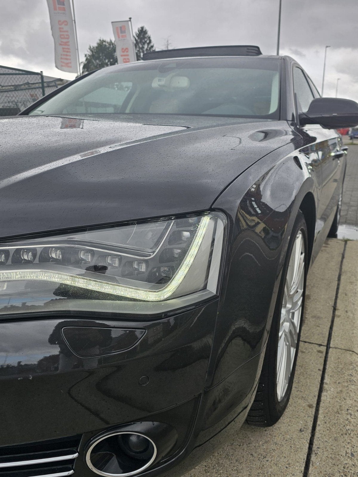 Audi A8L 3.0TDI Quattro, Auto's, Audi, Euro 5, Beige, Zwart, Bedrijf