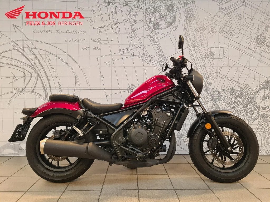Honda CMX 500 Rebel (bj 2023), Chopper, Bedrijf, 12 t/m 35 kW, 500 cc