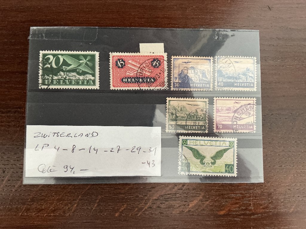 Postzegels Zwitserland, Postzegels en Munten, Verzenden