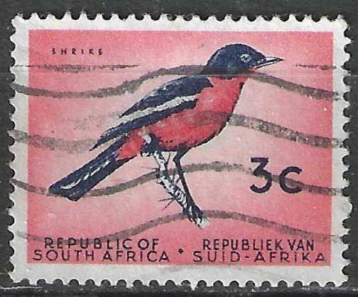 Zuid-Afrika 1960/1961 - Yvert 253 - Klauwier (ST), Postzegels en Munten, Postzegels | Afrika, Verzenden, Zuid-Afrika, Gestempeld