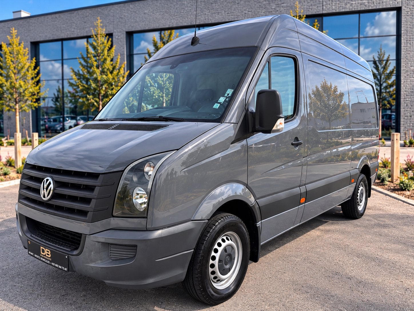 VOLKSWAGEN CRAFTER L2H2 /Faible kilométrage/garantie 12 mois, Achat, Entreprise, Noir, 5 portes