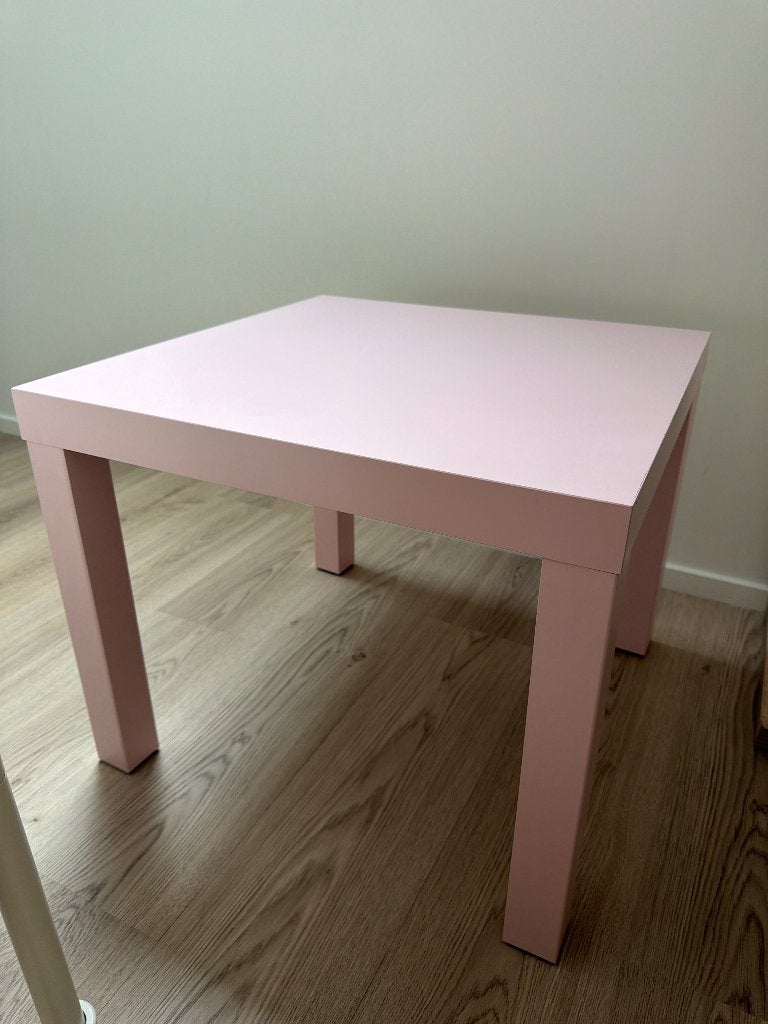 Tafeltje, Moins de 55 cm, Enlèvement, Utilisé, Rectangulaire