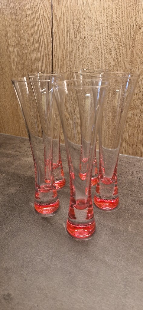 Veuve clicquot glazen, Verzamelen, Ophalen, Zo goed als nieuw, Overige typen