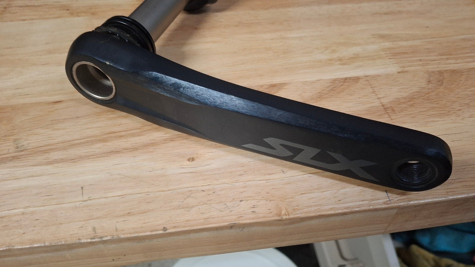 slx crank fc-m7120 175mm, Fietsen en Brommers, Crankstel of Pedalen, Gebruikt, Ophalen of Verzenden, Aluminium