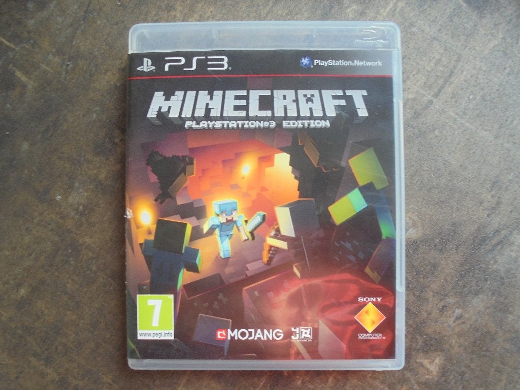 Minecraft Playstation 3 Edition voor PS3 (zie foto's), Enlèvement ou Envoi, À partir de 7 ans, Aventure et Action, Utilisé