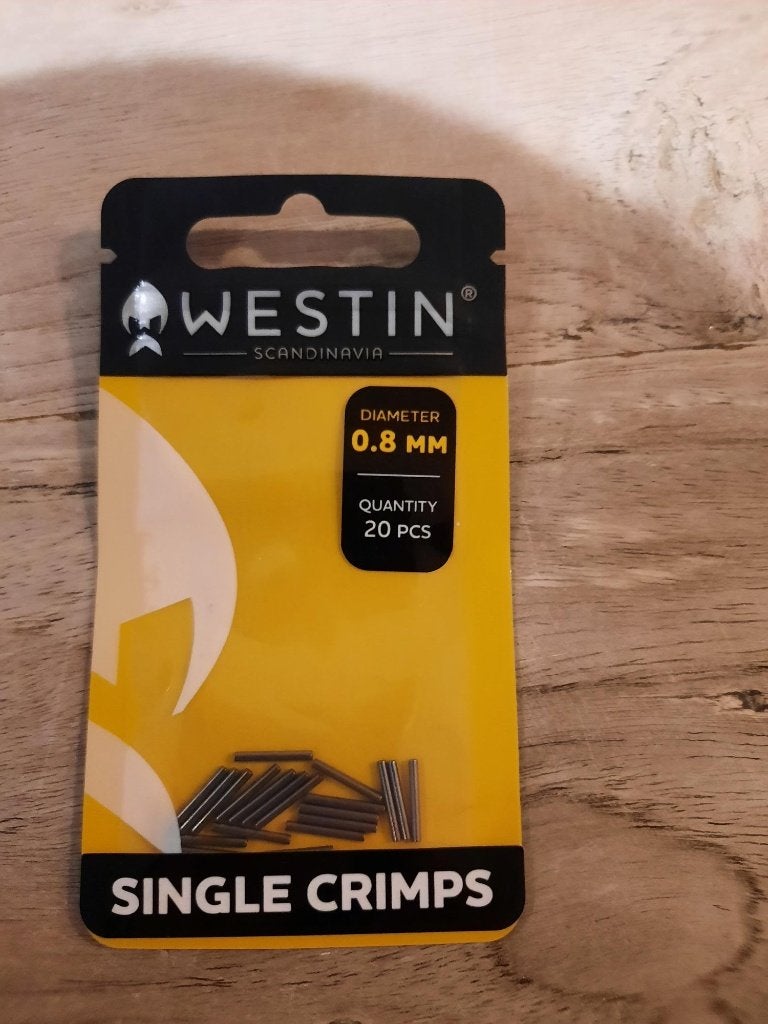 Westin single crimps, Enlèvement ou Envoi, Neuf, Ligne de pêche