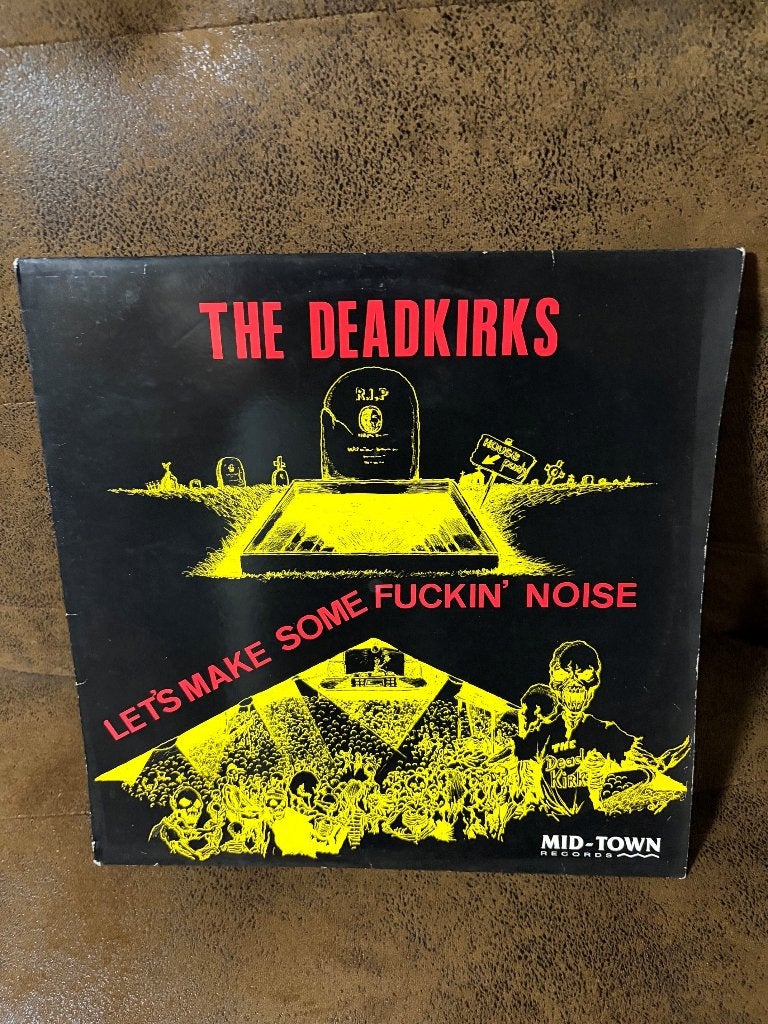 vinyl - The Deadkirks – Let's Make Some Fuckin' Noise, Ophalen of Verzenden, Gebruikt, 12 inch, House