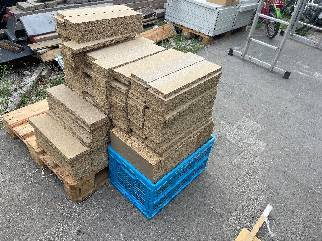 Houten planken 10x40x1,8, Minder dan 25 mm, Nieuw, Ophalen of Verzenden, Plank