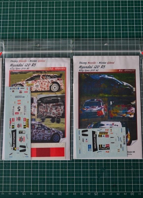 Decals Hyundai 1/43 Thierry Neuville, Enlèvement ou Envoi, Neuf, Voiture
