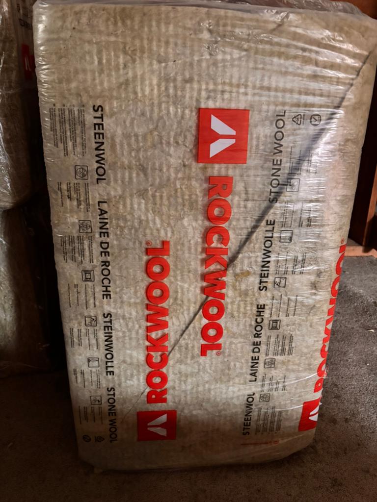 Isolant NEUF – Panneaux Rockwool Rockroof Delta, Enlèvement, Neuf