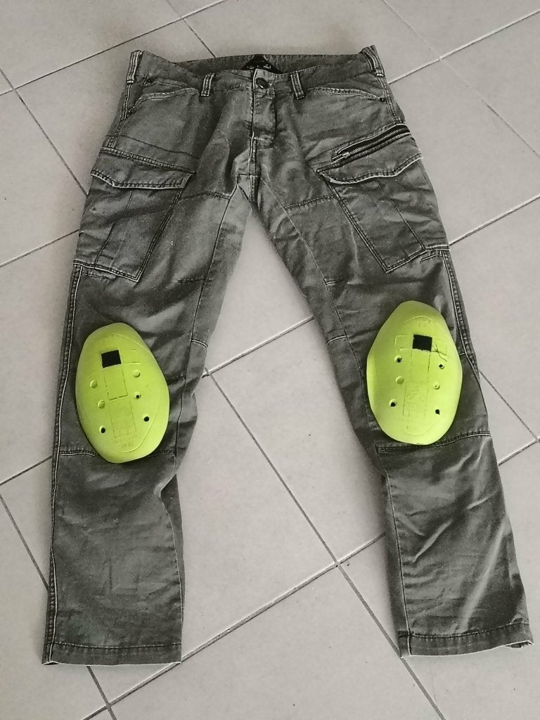 John Doe Stroker Cargo XTM Motorfietsbroek Olive W33/L32, Motoren, Dames, John Doe, Ophalen of Verzenden, Broek | textiel