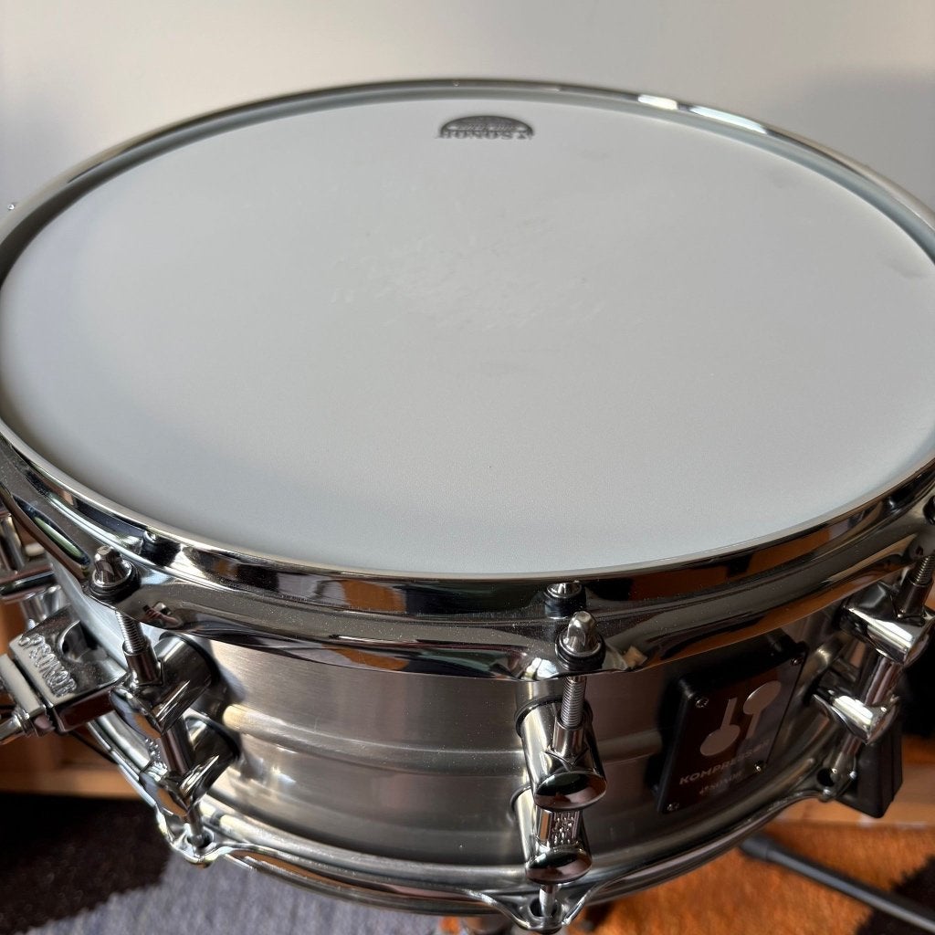 Sonor Kompressor Aluminium 14x5,75 snare, Muziek en Instrumenten, Drumstellen en Slagwerk, Ophalen, Zo goed als nieuw, Sonor