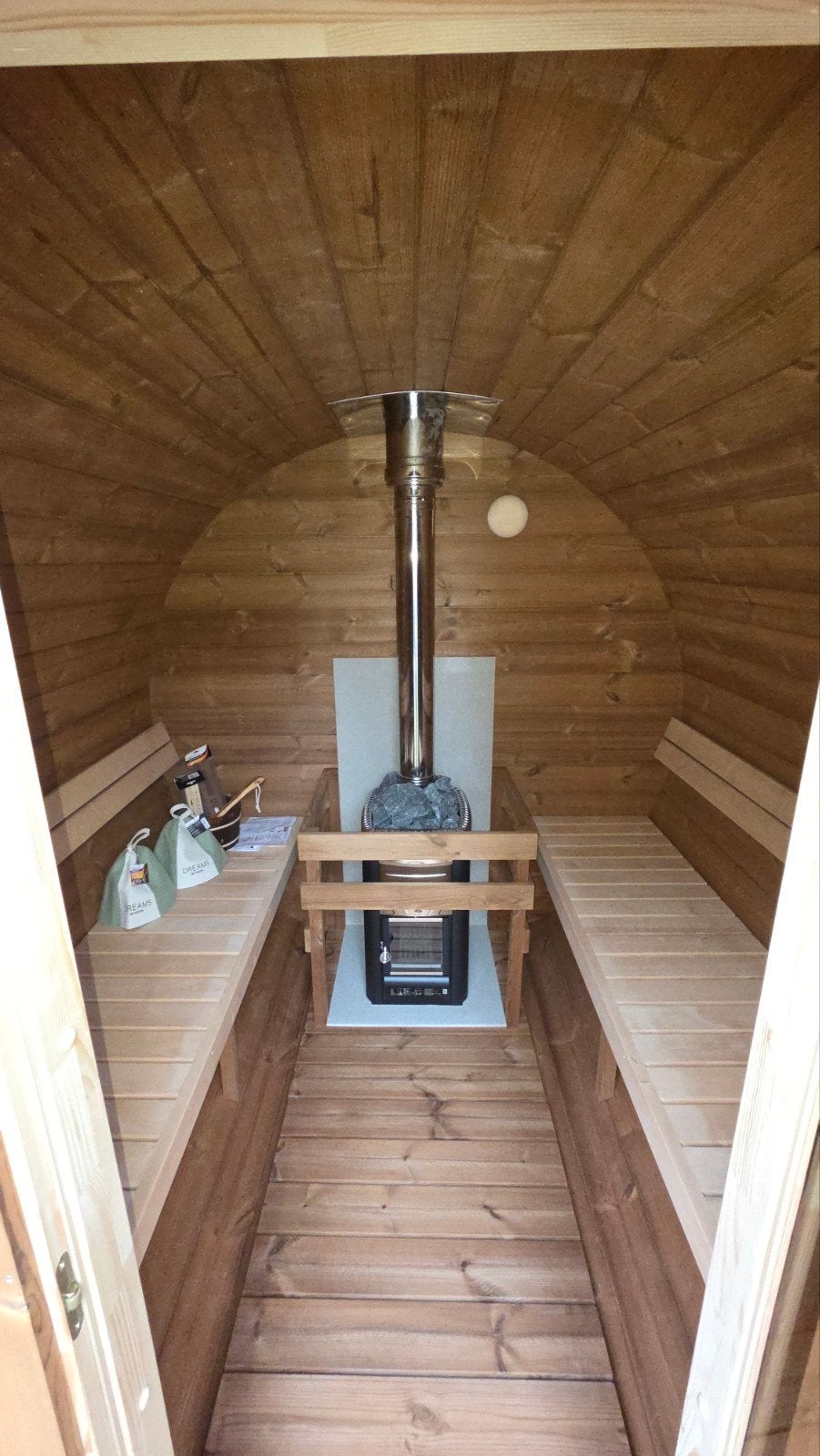 2,5M Barrel Sauna Gratis Levering en Plaatsing - 10% KORTING, Ophalen of Verzenden