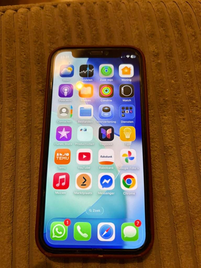 Iphone 12 mini 128gb, Telecommunicatie, Mobiele telefoons | Apple iPhone, Ophalen of Verzenden, Zo goed als nieuw, IPhone 12 Mini