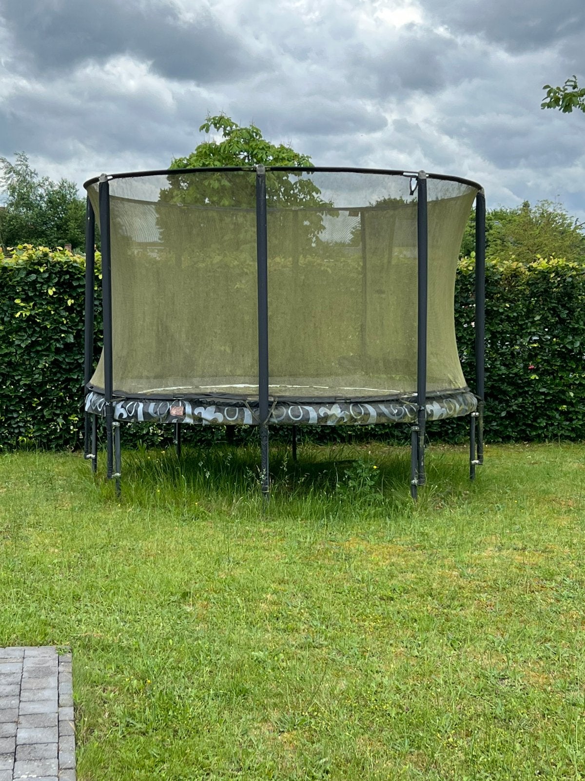 Trampoline doorsnee 3,30 m, Ophalen, Gebruikt