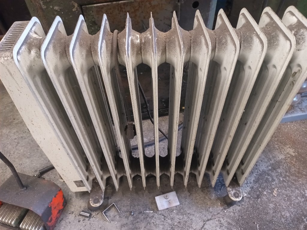 olieradiator, Doe-het-zelf en Bouw, Ophalen, 30 tot 80 cm, Gebruikt, Radiator