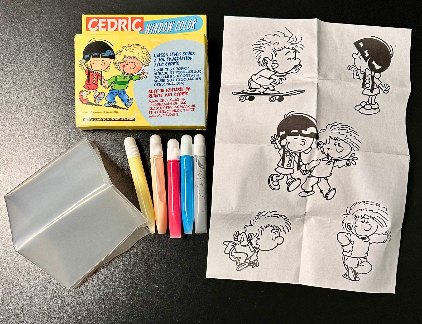 Kit peinture BD Cedric pour support lisse, Enlèvement ou Envoi, Comme neuf