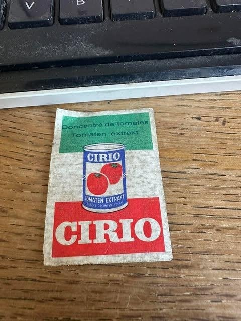 étiquette de boîte d'allumettes Cirio, Collections, Enlèvement ou Envoi, Utilisé, Cirio, Info@cirio.bf