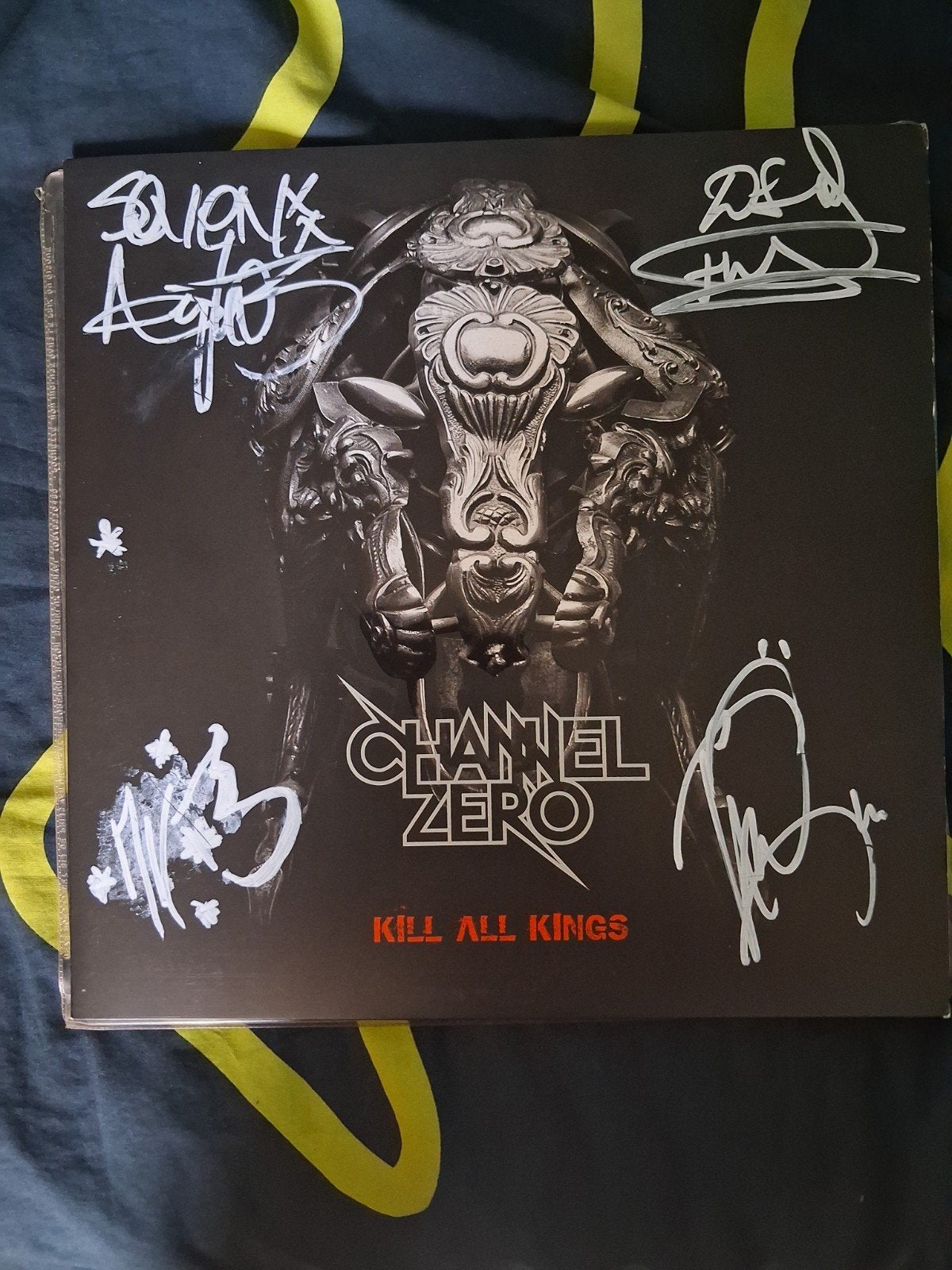 Channel Zero - Kill All Kings 12" gesigneerd, LP, Gesigneerd, Ophalen of Verzenden, Zo goed als nieuw