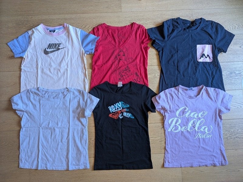 t-shirts fille - taille 158 (13 ans), Enlèvement, Utilisé, Fille